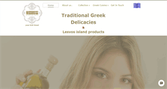 Desktop Screenshot of nissos-greek-food.com